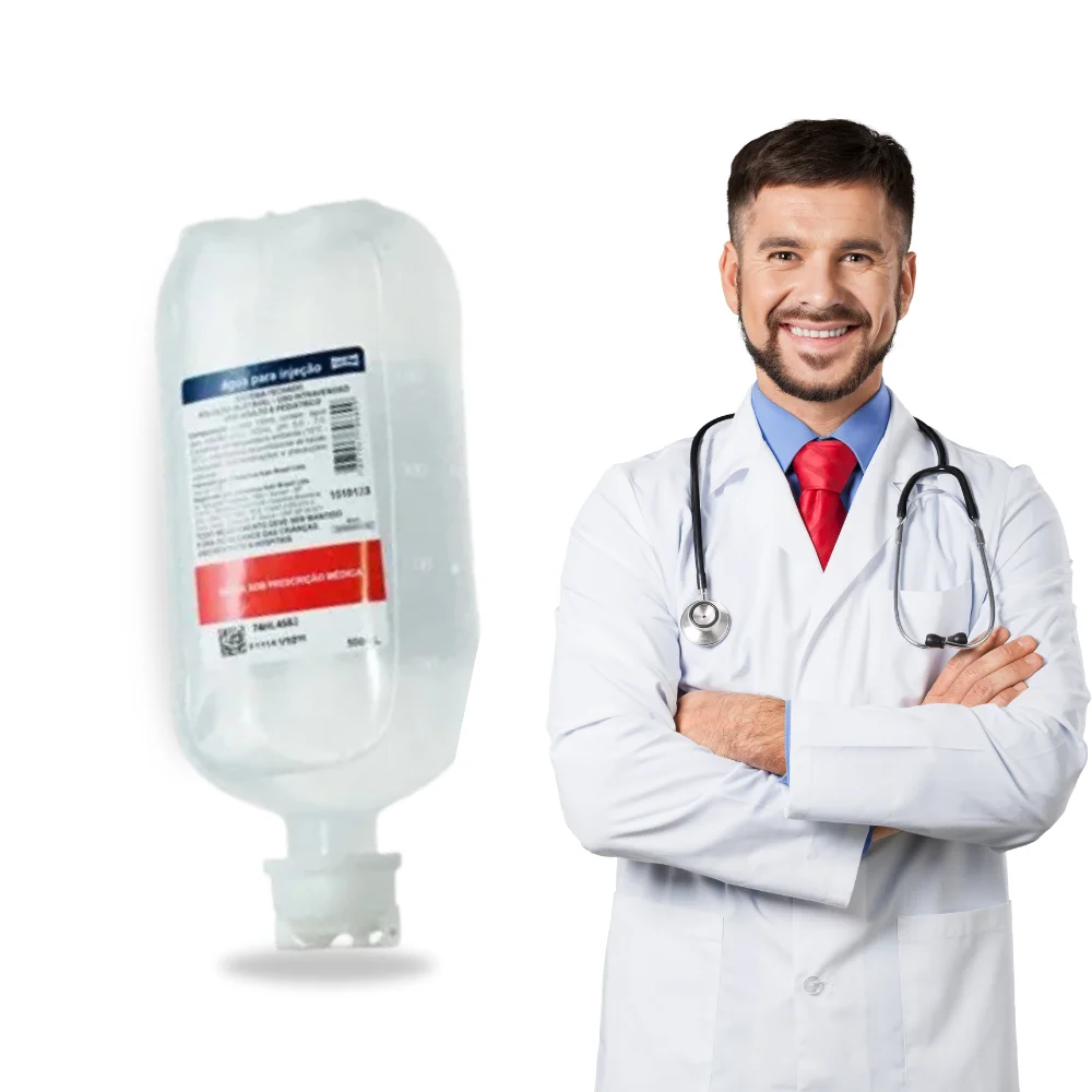 Água para injeção em frasco rígido de 1000ml - Imagem 2